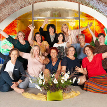 The complete team is looking forward to you! | © Haus der Frauen